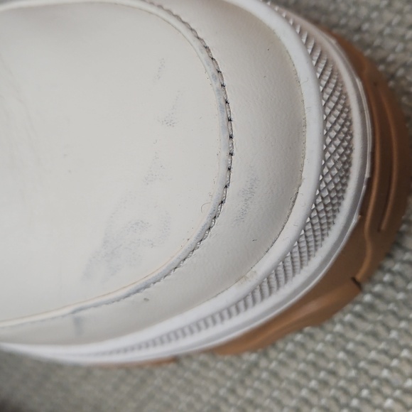 Sorel Brex Chelsea Ankle Boot Leather Women's 7.5 Pull On Natural Sea Salt - Picture 12 of 14